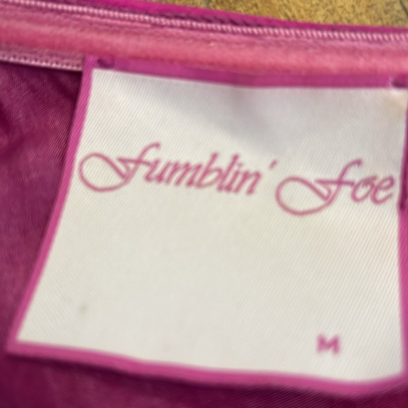 Gorgeous Fuchsia One Shoulder Cocktail Dress - Picture 3 of 4